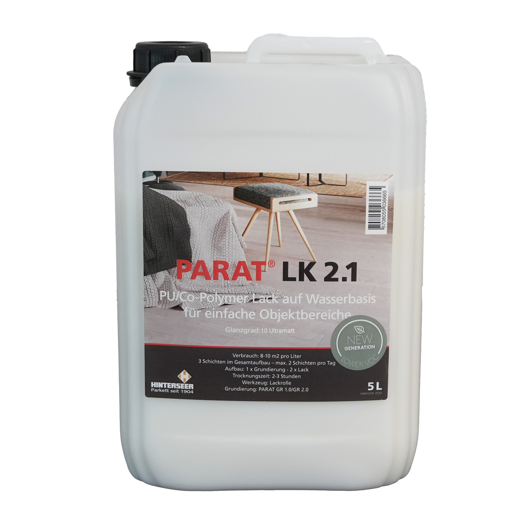 PARAT LK 2.1 Parkettlack 5 Ltr.