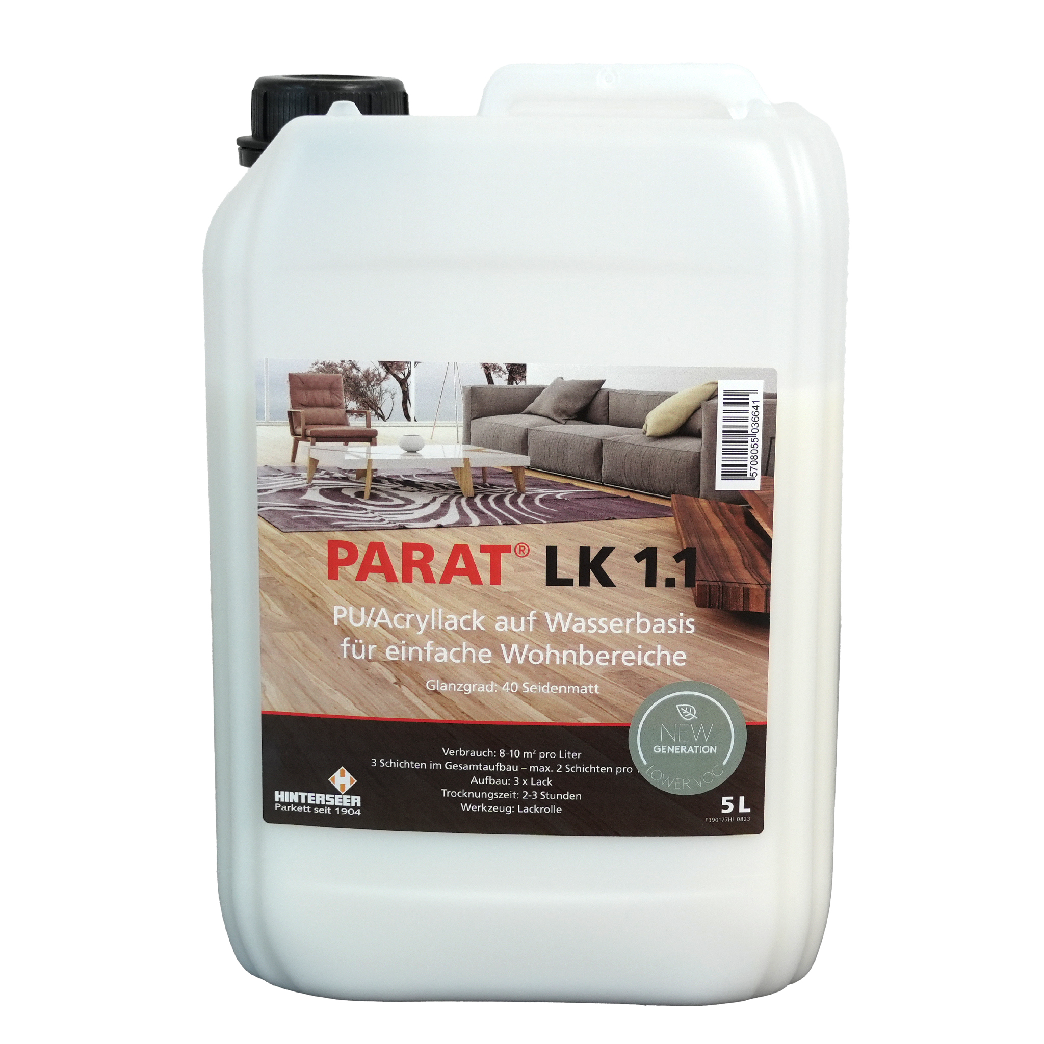 PARAT Lack 1.1 Seidenmatt 5 Ltr.