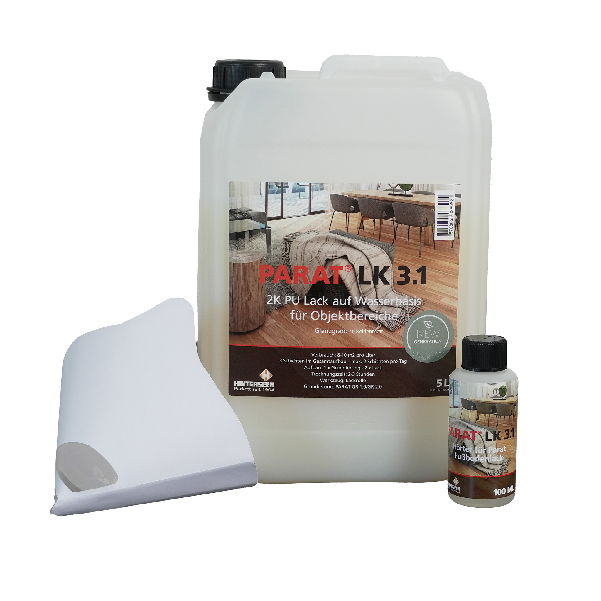 PARAT Lack 3.1 Parkettlack 5 Ltr.