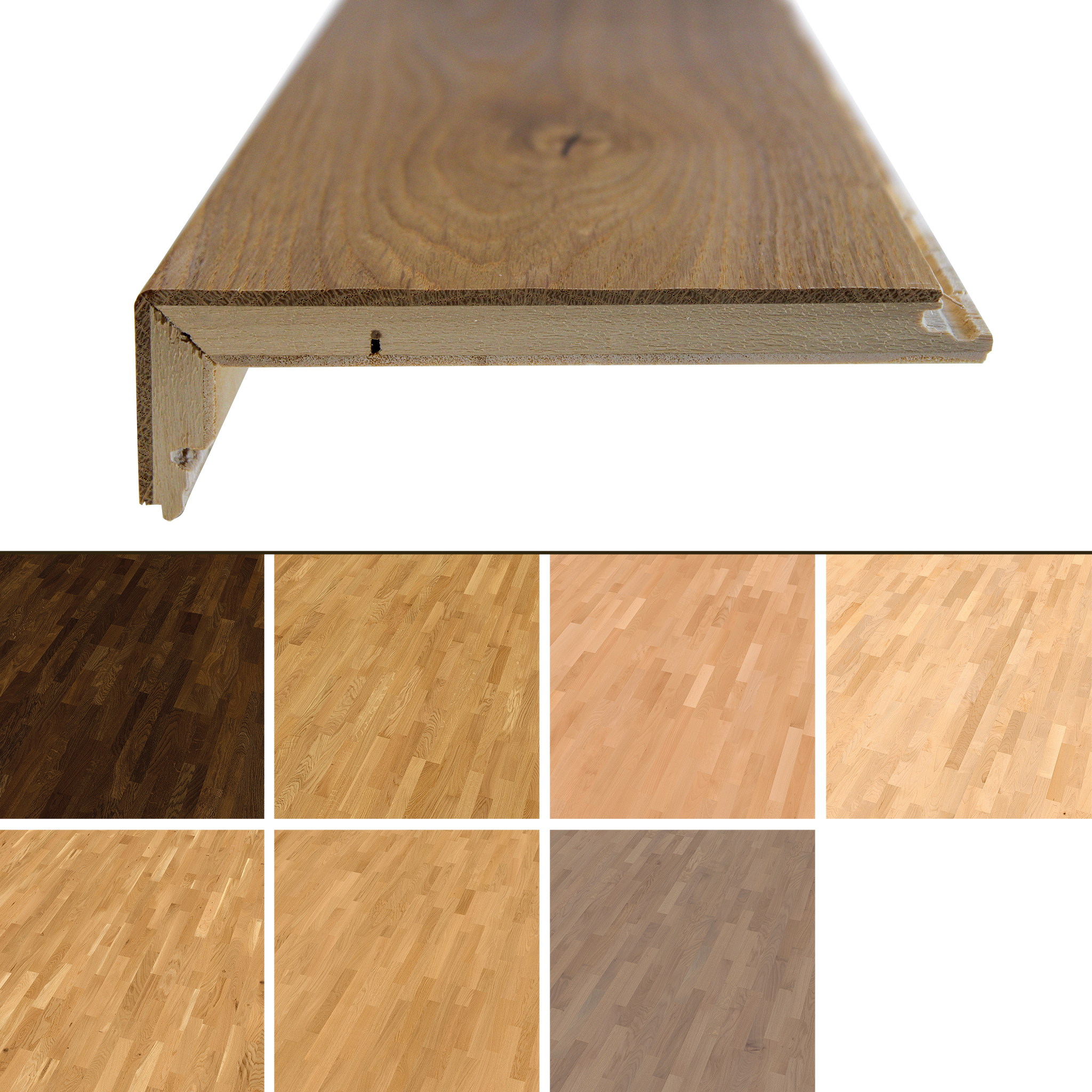 Treppenkante aus Naturholz STAIRTEC FW, Produkte